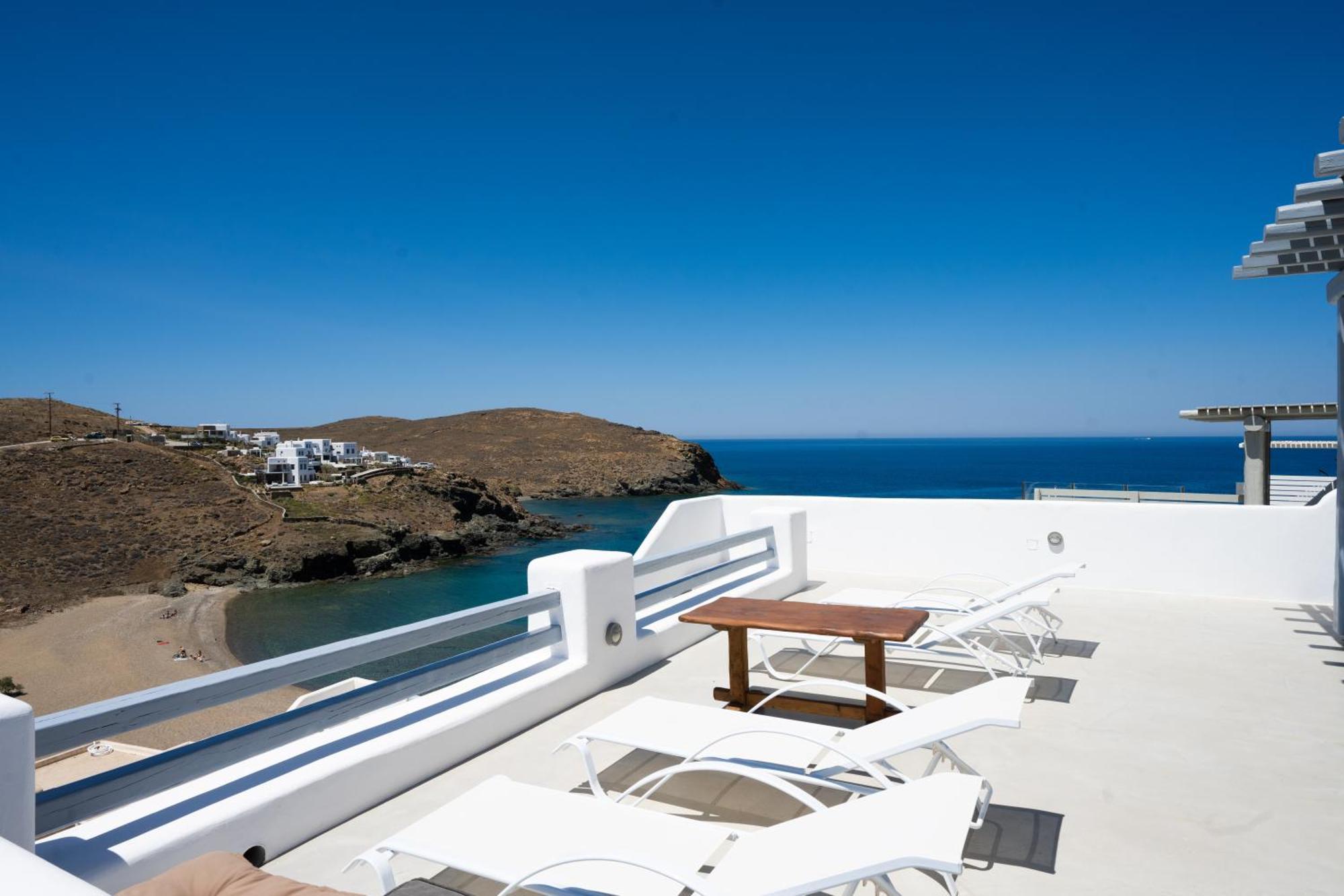 Merchia Bay Villas Mykonos Merchia Beach Eksteriør bilde