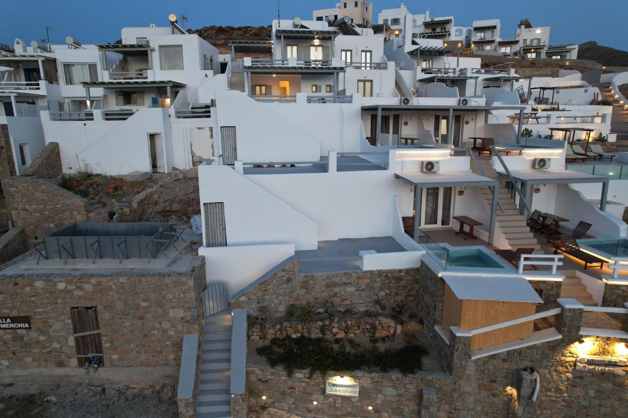 Merchia Bay Villas Mykonos Merchia Beach Eksteriør bilde