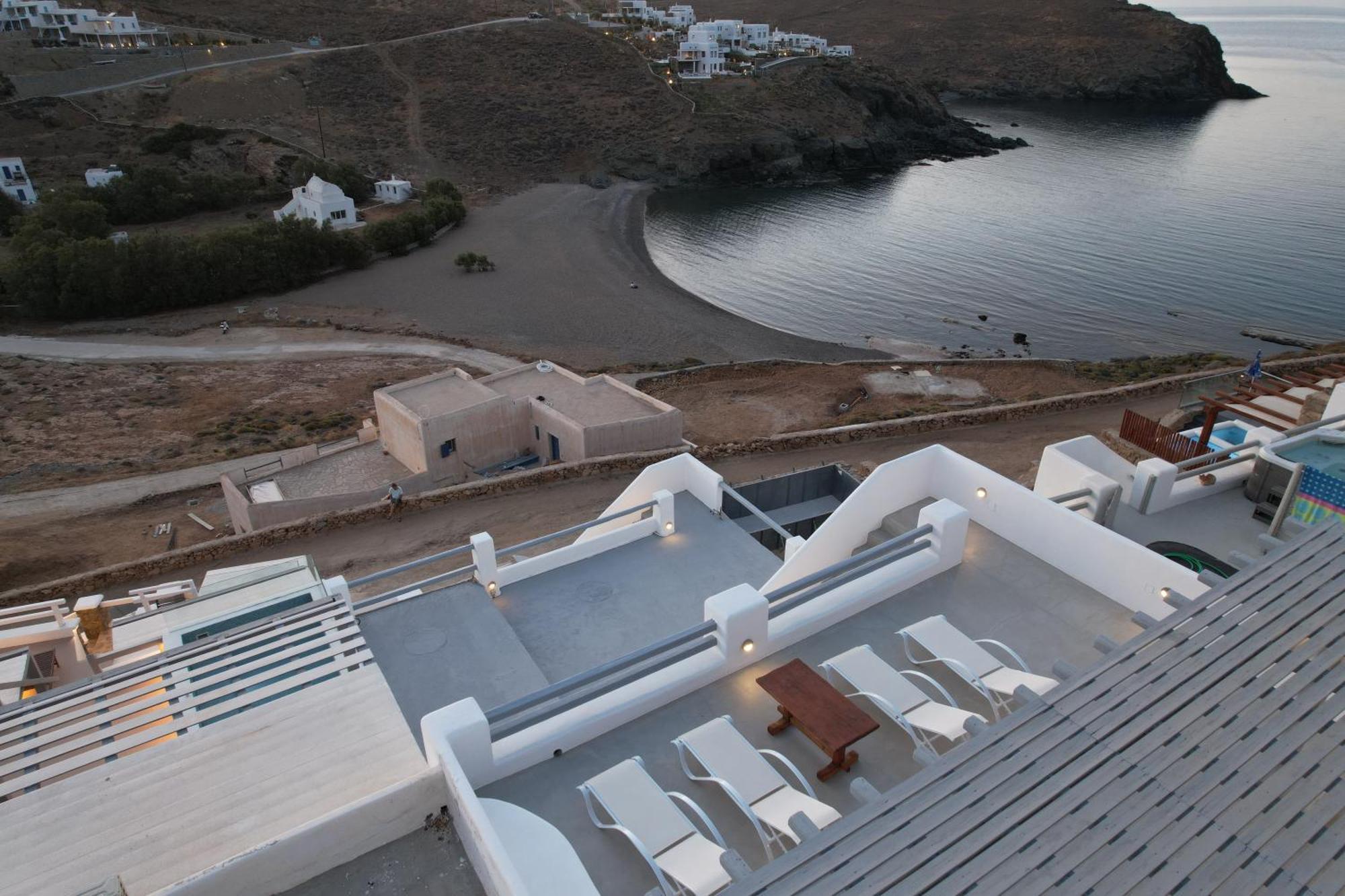 Merchia Bay Villas Mykonos Merchia Beach Eksteriør bilde