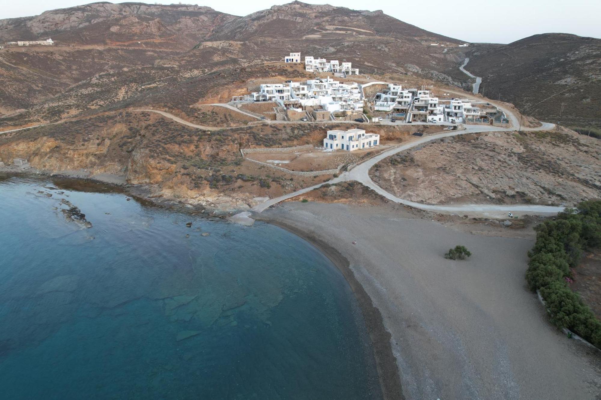 Merchia Bay Villas Mykonos Merchia Beach Eksteriør bilde