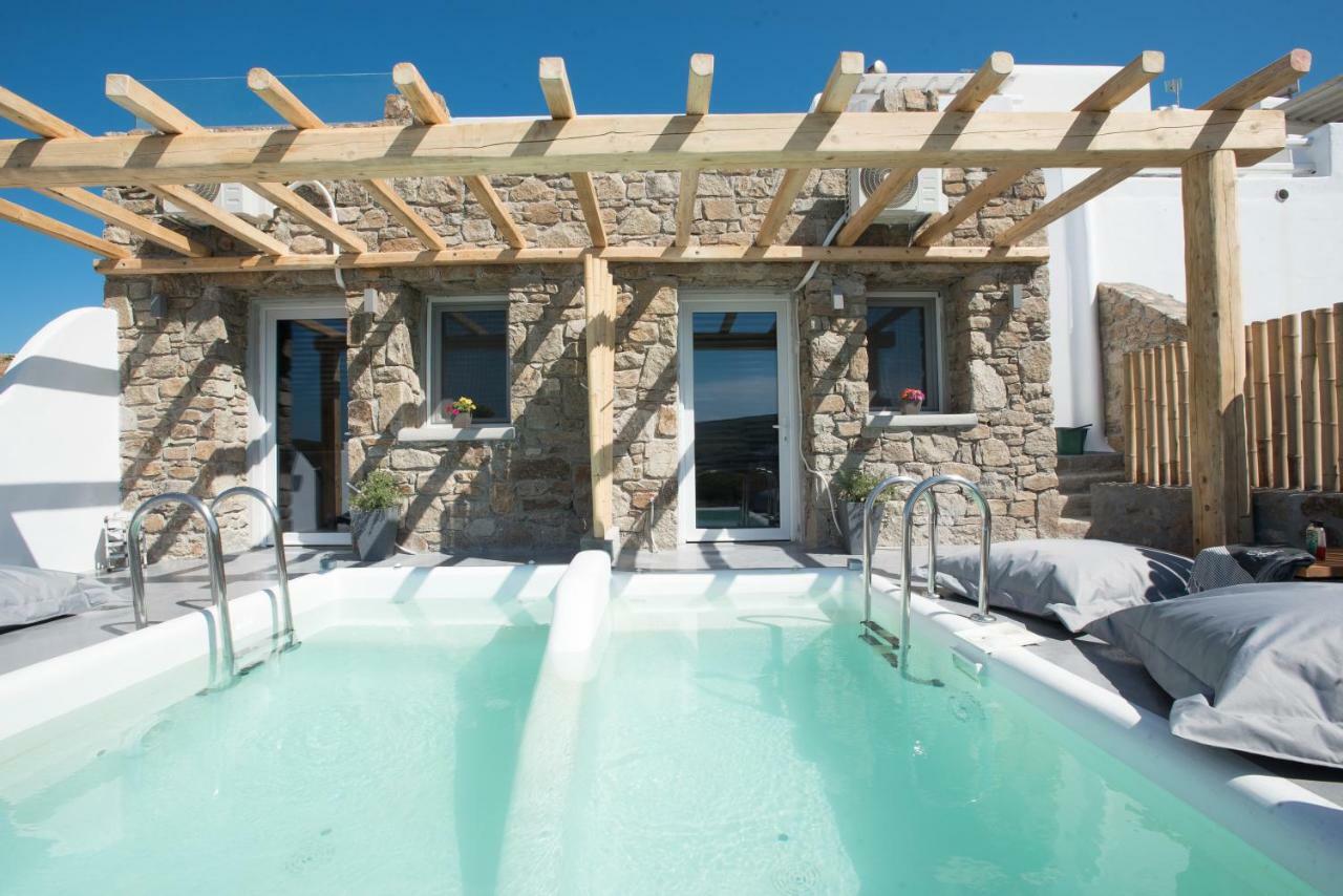 Merchia Bay Villas Mykonos Merchia Beach Eksteriør bilde