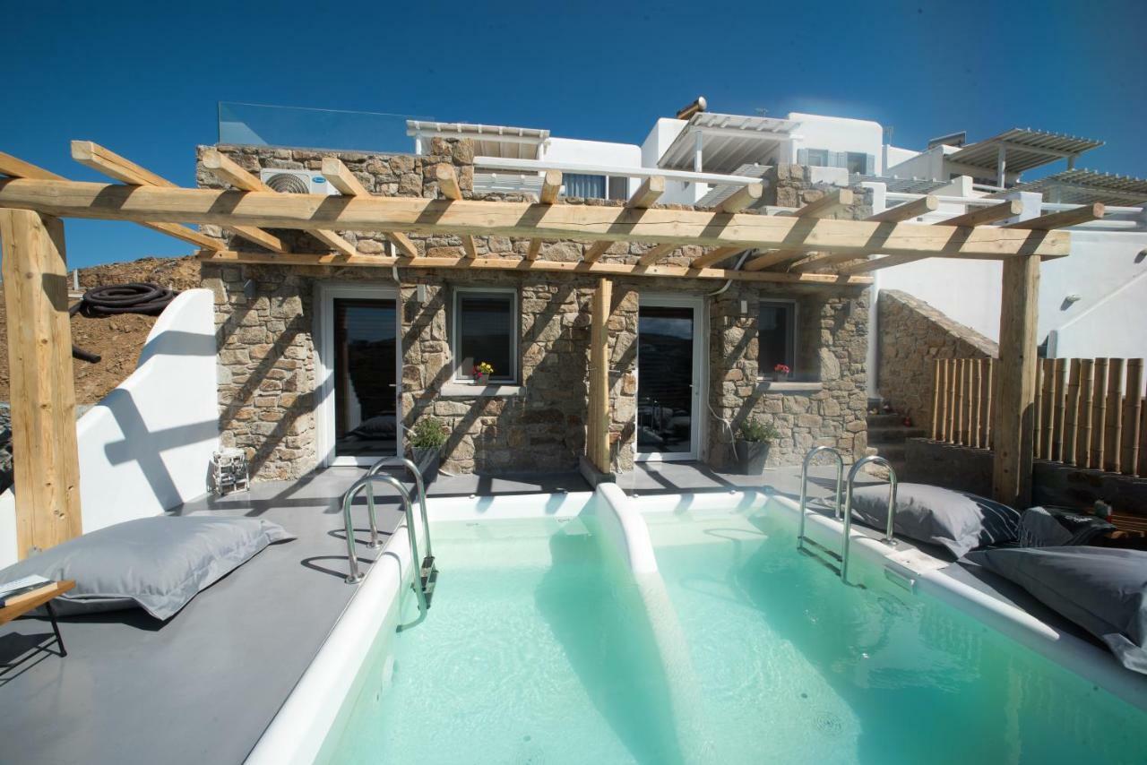 Merchia Bay Villas Mykonos Merchia Beach Eksteriør bilde